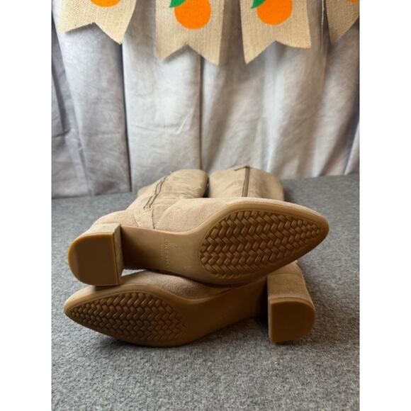 Cole Haan Women Go-To Suede Knee-High Block Boots Size 8B NWOB - Picture 5 of 9